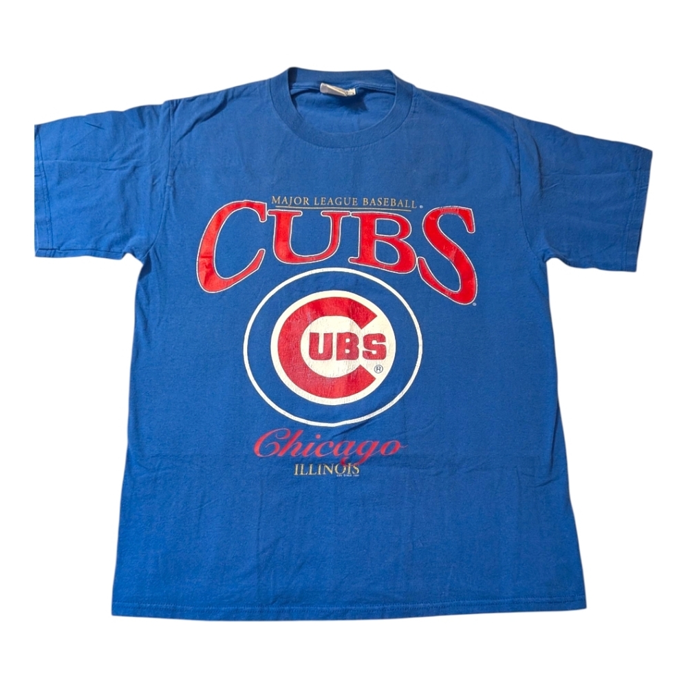 Vintage 1998 Chicago Cubs CSA T-Shirt XL MLB Baseball Tee Single Stitch Sports